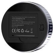 Baseus nedtellingsur for heyo-rotasjon ACDJS-01 - Svart