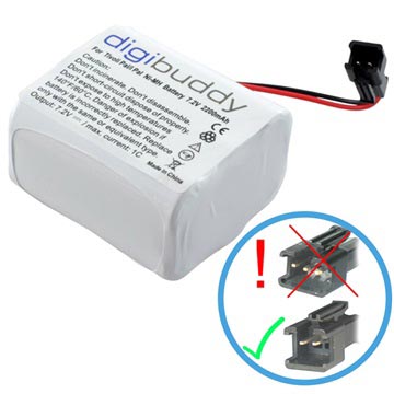 Tivoli PAL, iPAL Batteri - Ni-MH