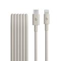 Beats USB-C til Lightning-vevd kabel MDGL4ZM/A - 1.5m - Stein