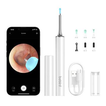 Bebird T15 Smart Visual Ear-Clean ørerenser med kamera - 85 minutter - Hvit