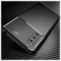 Beetle Carbon Fiber Sony Xperia 10 IV Deksel - Svart