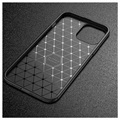 Beetle Carbon Fiber iPhone 14 Pro Max Deksel - Svart