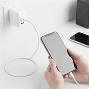 Beline BLNCWC01 25W USB-A / USB-C-kabel - 1m - Hvit