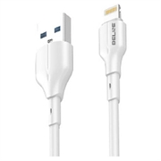 Beline BLNCWL01 25W USB-A / Lightning-kabel - 1m - Hvit