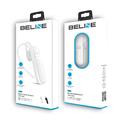 Beline LM01 Mono Bluetooth-hodesett - hvit