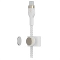 Belkin BoostCharge Pro Flex USB-C / USB-C Kabel 60W - 3m - Hvit