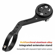 Bengguo BG-2113 Sykkelcomputerholder til sykkelstyret for IGS/Garmin/Bryton/CATEYE - svart