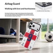 iPhone 17 Pro Max Benks D3 MagSafe fotball-TPU-deksel - England
