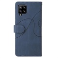 Bi-Color Series Samsung Galaxy A42 5G Lommebok-deksel