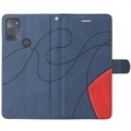 Bi-Color Series Motorola Moto G50 Lommebok-deksel