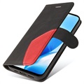Bi-Color Series OnePlus Nord N200 5G Lommebok-deksel