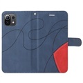 Bi-Color Series Xiaomi Mi 11 Lite 5G Lommebok-deksel