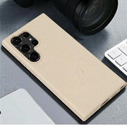 Samsung Galaxy S26 Ultra Biologisk Nedbrytbart Deksel - Beige