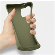 Samsung Galaxy S26 Ultra Biologisk Nedbrytbart Deksel - Svartgrønn