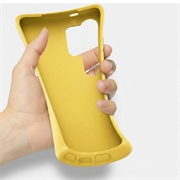 Samsung Galaxy S26 Ultra Biologisk Nedbrytbart Deksel - Gul