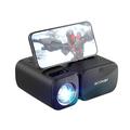 BlitzWolf BW-V3 Mini bærbar LED-projektor - WiFi, Bluetooth, 1080p - Svart