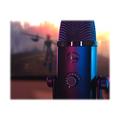 Blue Yeti X multidireksjonell mikrofon med LED-lys - Svart