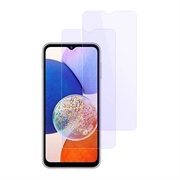Samsung Galaxy A14/A14 5G BlueDefend Anti-Blue Light Skjermbeskyttere Beskyttelsesglass - 2 stk.