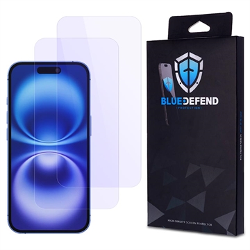 iPhone 17 BlueDefend Anti-Blue Light Beskyttelsesglass - 2 stk.