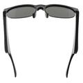 Bluetooth 5.3-solbriller med smart lyd og AI-oversettelse - svart
