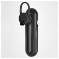 Bluetooth Headset med Mikrofon og LCD-skjerm - Svart