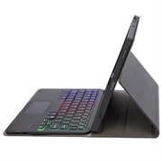 Samsung Galaxy Tab S10 Lite/S10 FE/S9 FE/S9 Bluetooth-tastaturveske - svart