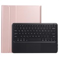 Samsung Galaxy Tab S8+ Etui med Bluetooth Tastatur - Roségull