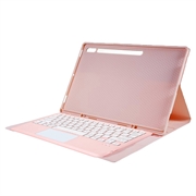 Samsung Galaxy Tab S9 Ultra Etui med Bluetooth-tastatur - Rosa