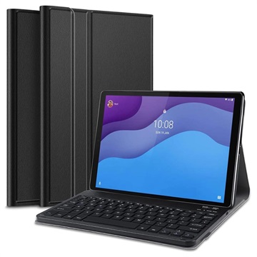 Lenovo Tab M10 HD Gen 2 Etui med Bluetooth-tastatur (Åpen Emballasje - Utmerket) - Svart