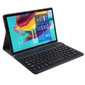 Samsung Galaxy Tab S6 Lite 2020/2022 Etui med Bluetooth-tastatur - Svart