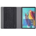 Samsung Galaxy Tab S6 Lite 2020/2022 Etui med Bluetooth-tastatur - Svart