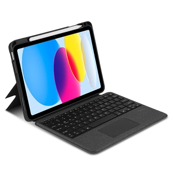 iPad 2022/2025 Etui med Bluetooth-tastatur - Svart