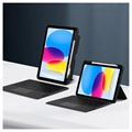 iPad (2022) Etui med Bluetooth-tastatur - Svart