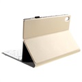 Huawei MatePad 10.8, MediaPad M6 10.8 Etui med Bluetooth-tastatur - Gull