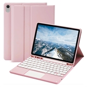 iPad Air 11 2026/2025/2024/iPad Air 2022/2020 Bluetooth-tastaturveske - Rosa