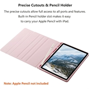 iPad Air 11 2026/2025/2024/iPad Air 2022/2020 Bluetooth-tastaturveske - Rosa