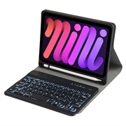 iPad Mini 2021/2024 Bluetooth-tastaturveske - svart