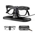 BoboVR CG2 3-i-1-ladestasjon for Meta Ray-Ban Smart Glasses - svart