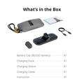 BoboVR CG2 3-i-1-ladestasjon for Meta Ray-Ban Smart Glasses - svart