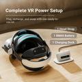 BoboVR M3 Pro+ batteripakke med hodestropp til Meta Quest 3/3S - 6500mAh