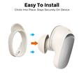 Bose QuietComfort Ultra/Ultra 2 Ahastyle WG197 silikonørepropper - hvite