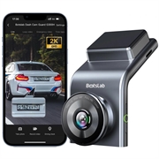 Botslab G300H Plus dashbord-/bakkamera - 4K, Wi-Fi, GPS, 2.4" LCD - grå