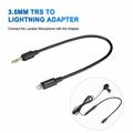 Boya BY-M2 Digital Lavalier Clip-On-mikrofon - Lightning - Svart