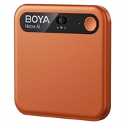 Boya Notra AI-notatblokk for omgivelseslyd, telefonsamtaler og Bluetooth-samtaler - Kosmisk oransje