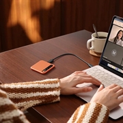 Boya Notra AI-notatblokk for omgivelseslyd, telefonsamtaler og Bluetooth-samtaler - Kosmisk oransje