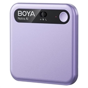 Boya Notra AI-notatblokk for omgivelseslyd, telefonsamtaler og Bluetooth-samtaler - Lilla