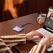 Boya Notra AI-notatblokk for omgivelseslyd, telefonsamtaler og Bluetooth-samtaler - Lilla