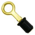 Tappeplugg/avløpshullstopper i messing med gummipakning - 19mm (3/4")