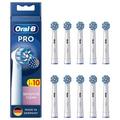 Oral-B Pro Sensitive Clean erstatningsbørstehoder - 10 stk. - Hvit