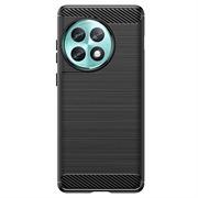 OnePlus Ace 2 Pro Børstet TPU Deksel - Karbonfiber